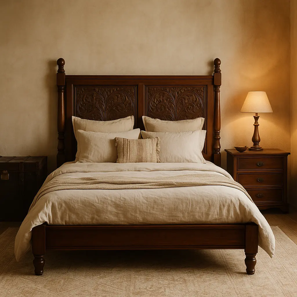 Chambre au style colonial Chambre au style colonial