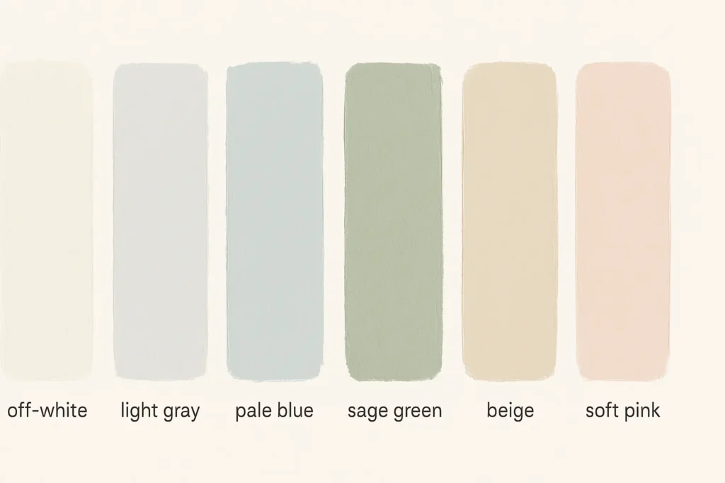 Comment choisir les couleurs idéales pour une chambre d'adulte apaisante ?