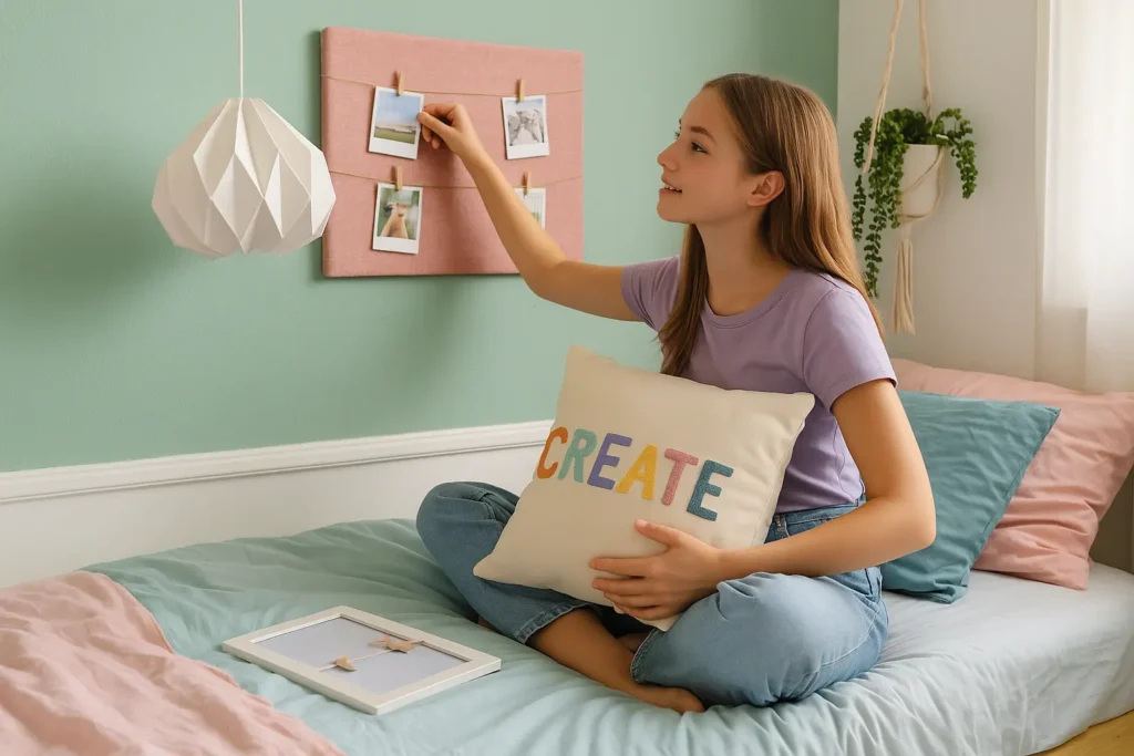 DIY et projets déco originaux pour une chambre d'ado