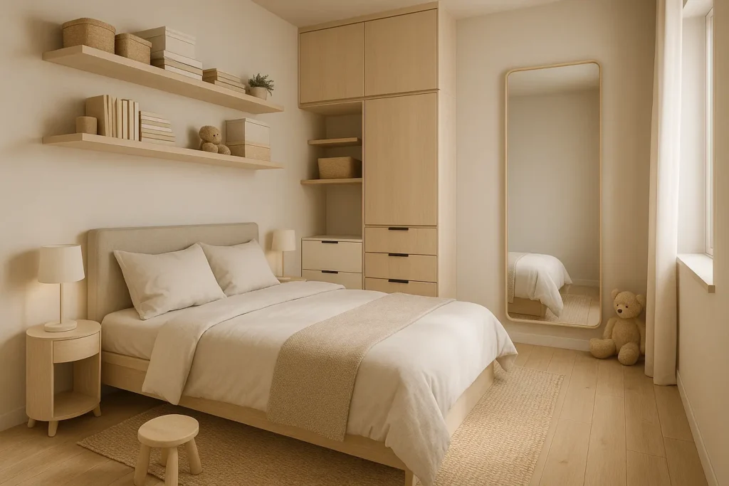 Idées déco et solutions pour les petites chambres d'adulte