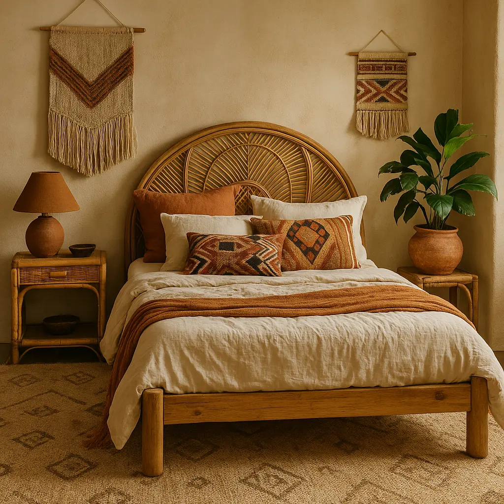 La chambre au style bohème La chambre au style bohème