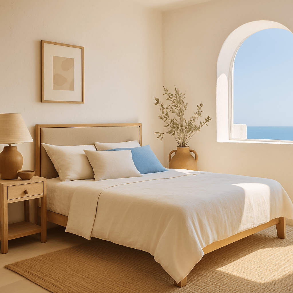 La chambre au style méditerranéen La chambre au style méditerranéen