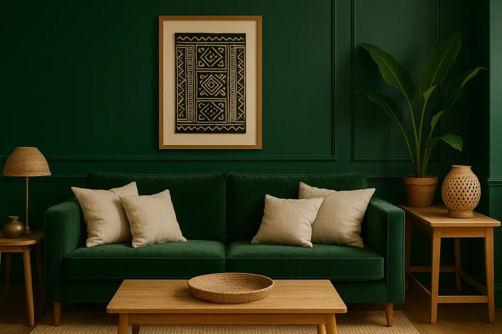 La couleur vert sapin - Associations et idées déco pour une ambiance feutrée