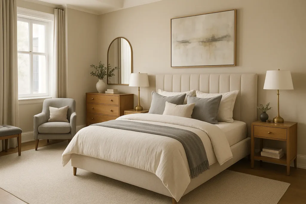 L’élégance au service du bien-être pour une déco chambre adulte chic