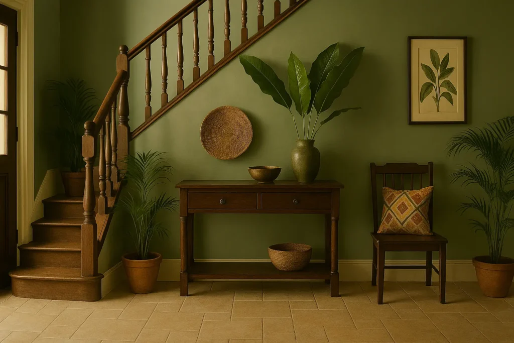 Les couleurs du style colonial : une palette chromatique naturelle et apaisante