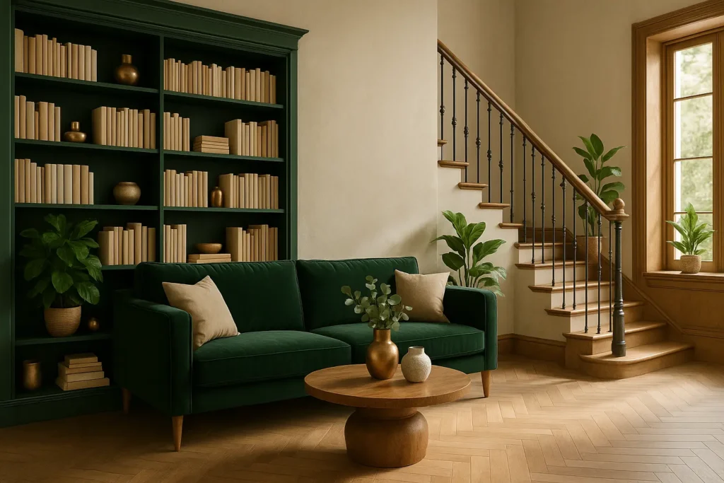 Meubles et accessoires vert sapin