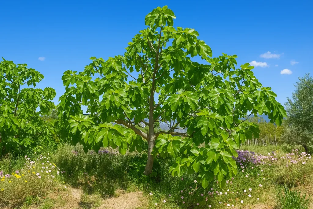 Quelles plantes peuvent cohabiter avec le figuier ?