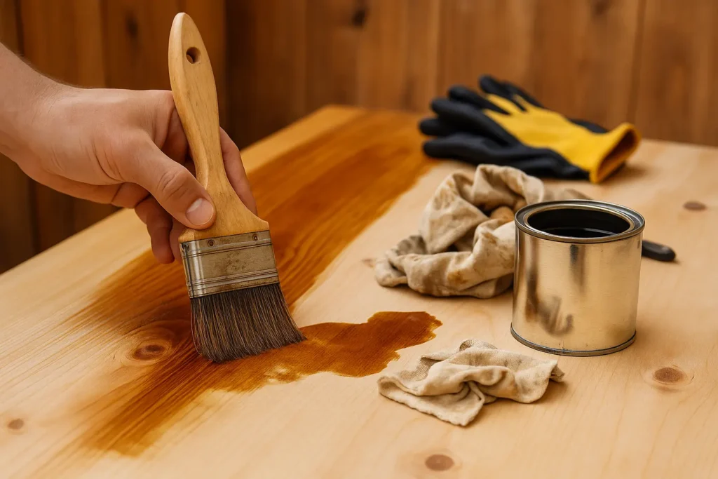 Quels sont les dangers de l'huile de lin pour le bois