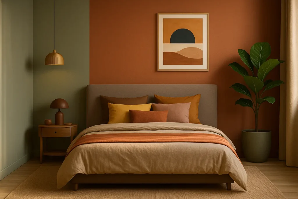 Tendance couleur chambre 2025 : découvrez les teintes qui transformeront votre chambre