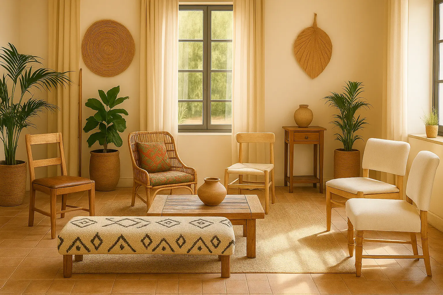 chaises exotiques La Maison Coloniale