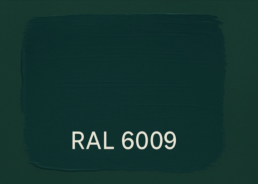 code couleur vert sapin RAL 6009