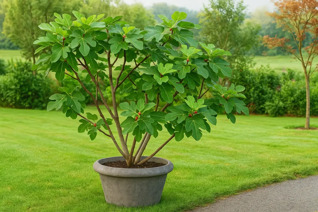 figuier en pot