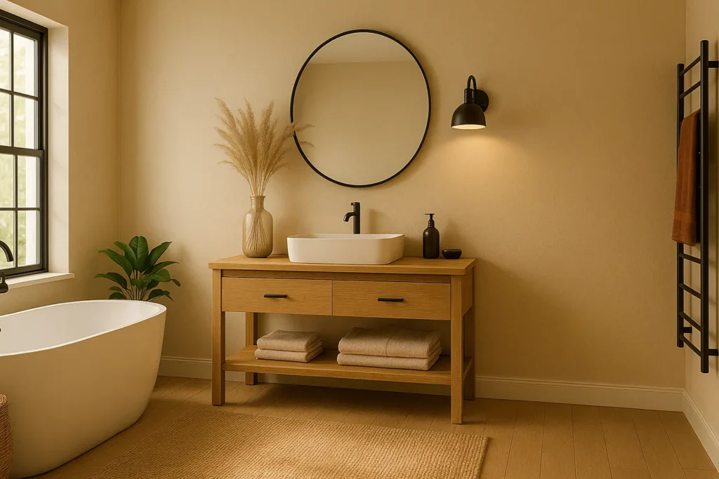 tendance couleurs deco 2025 - Le beige sable