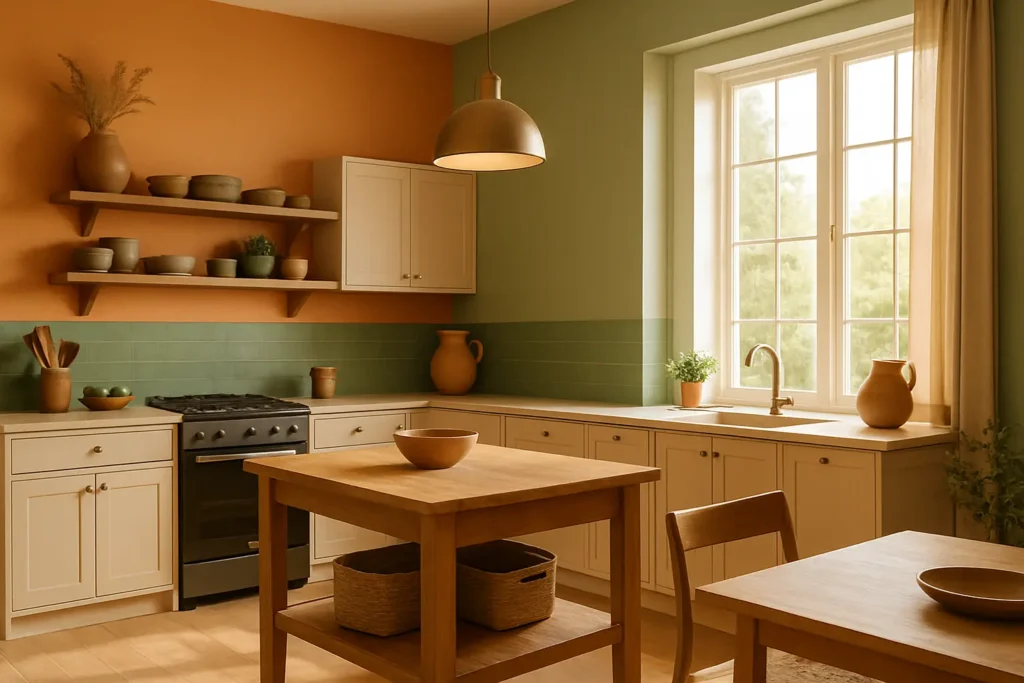 tendance peinture cuisine 2025