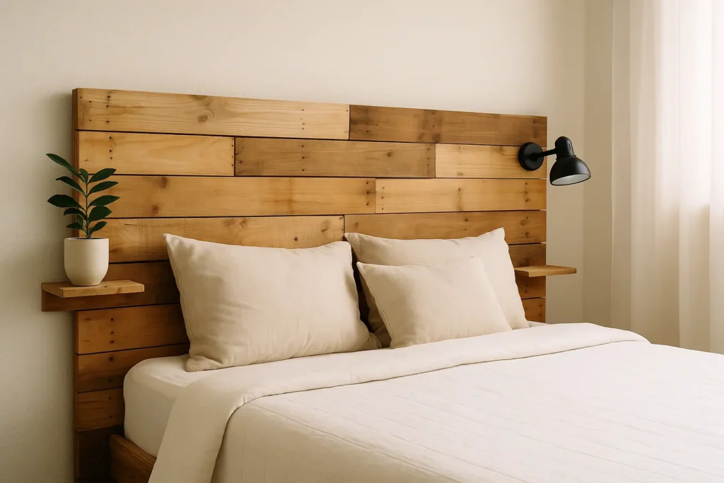 Comment créer une tête de lit en palette de bois tuto facile à faire soi-même