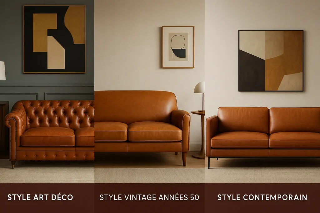 Design et styles emblématiques du canapé club à travers les époques
