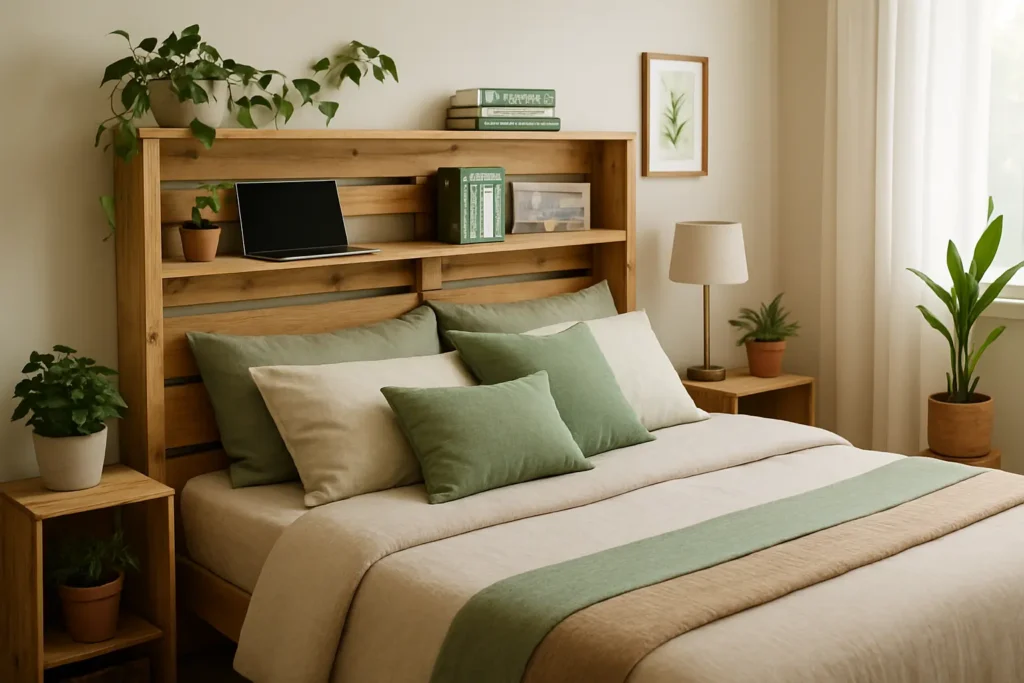 Harmoniser votre palette de bois avec l'ensemble de votre espace nuit