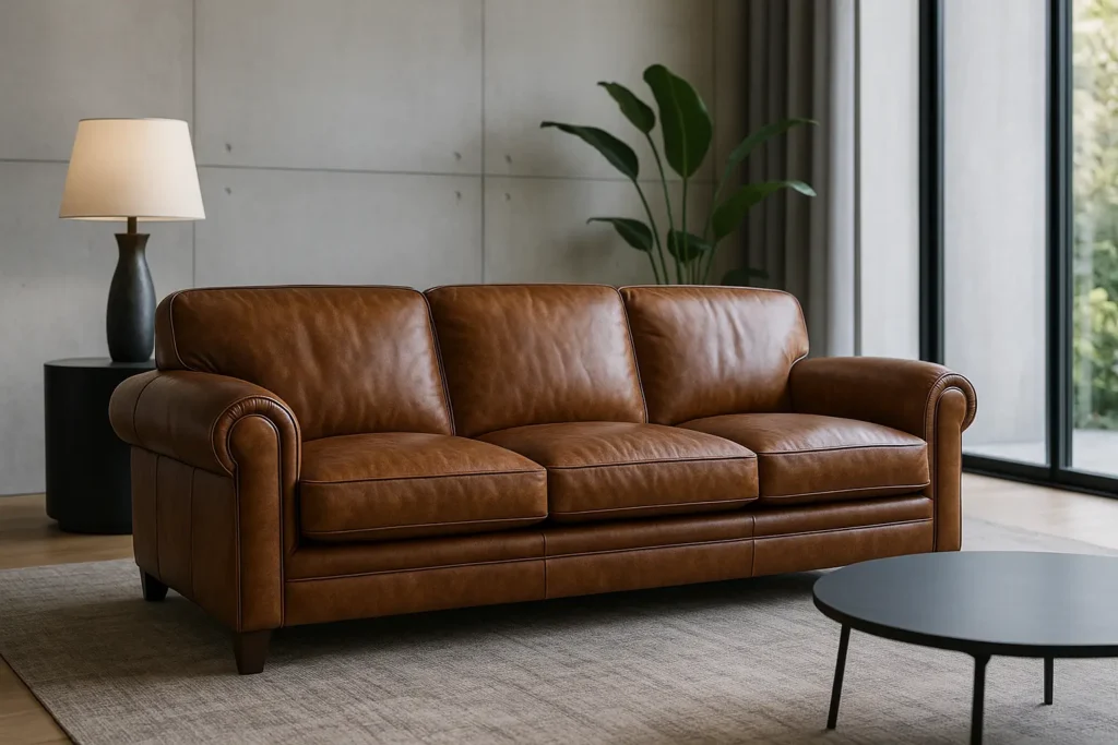 Le Canapé club en cuir : Le symbole de confort et d'élégance pour votre intérieur