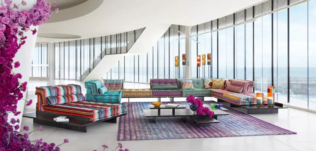 Le Mah Jong, quand modularité rime avec créativité pour votre canapé Roche Bobois