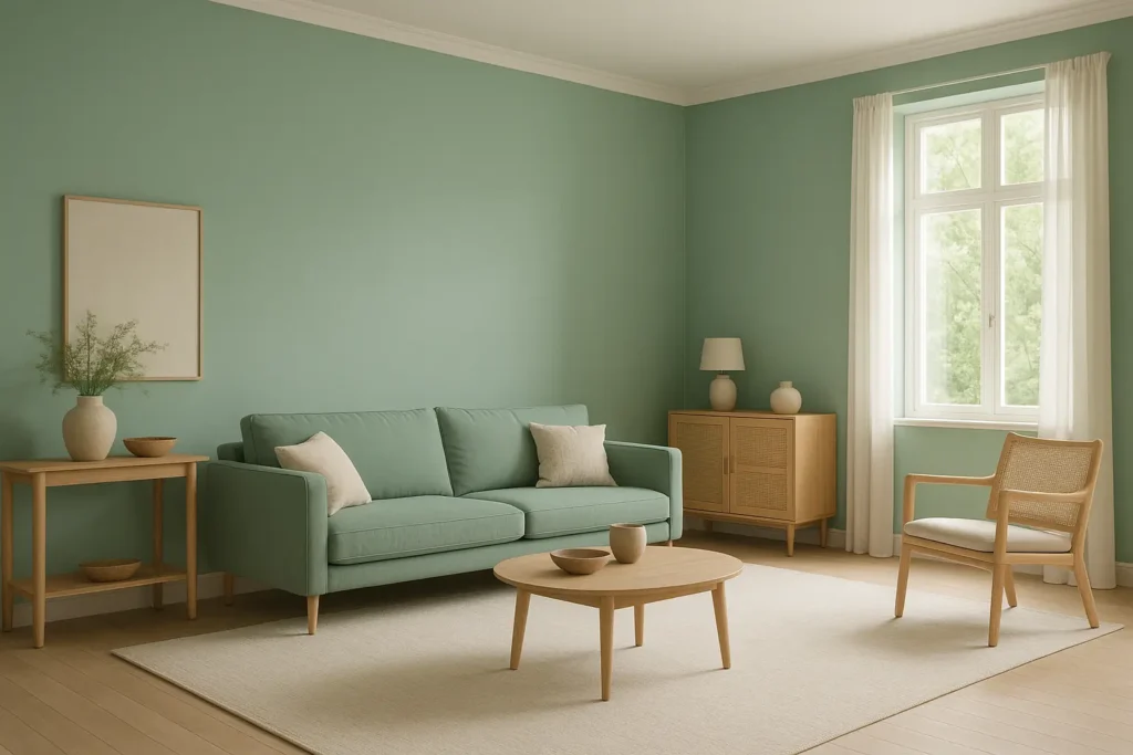 Le Vert celadon : couleur tendance pour une déco naturelle et paisible