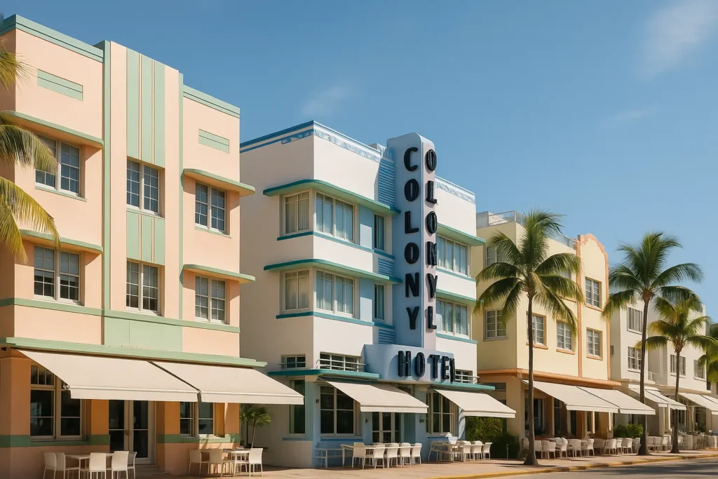 Le quartier Art déco de Miami Beach : joyau architectural
