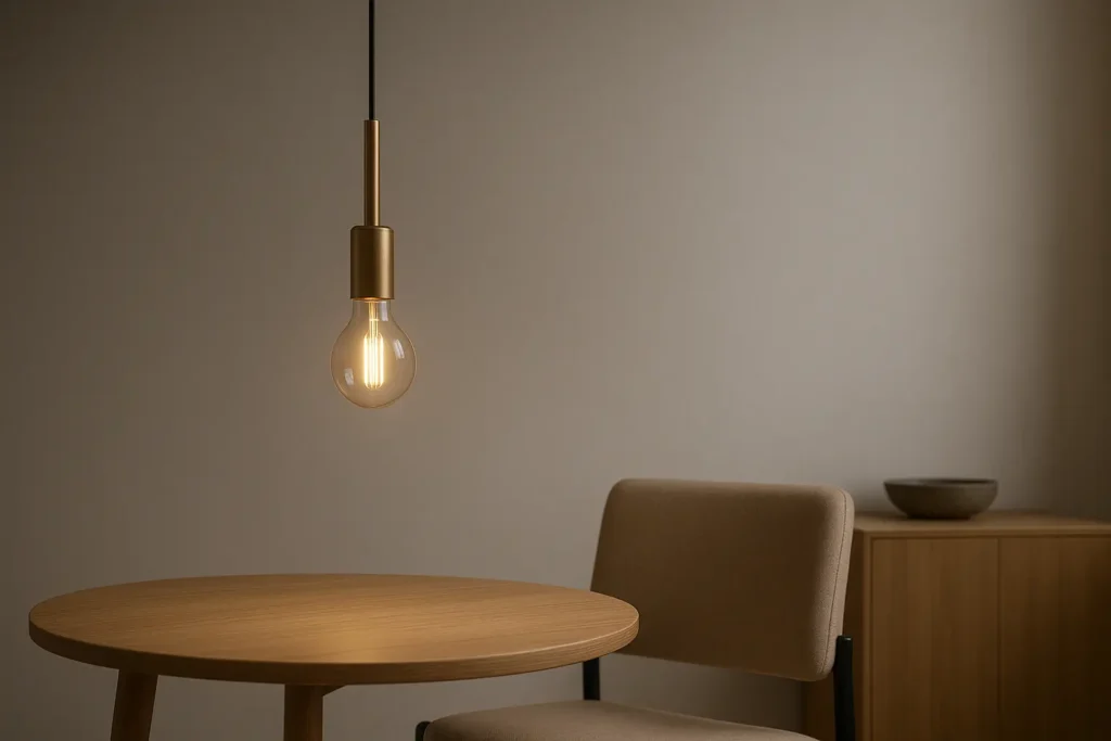 L'élégance du minimalisme réinventé pour un éclairage moderne