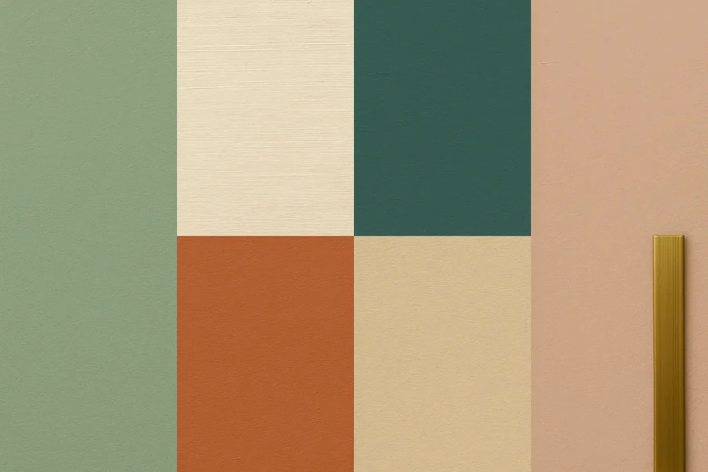 Les associations de couleurs parfaites avec la couleur vert sauge