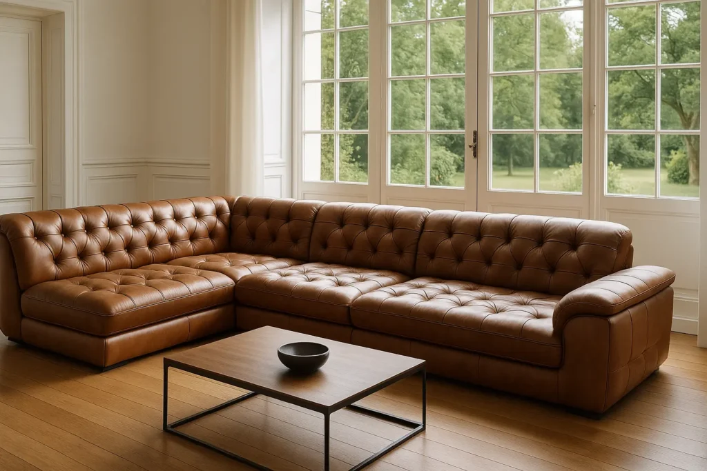 Les modèles en cuir Roche Bobois qui subliment votre intérieur