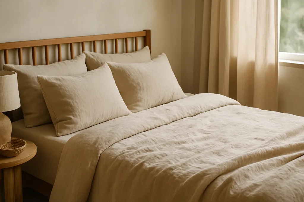 Les multiples accessoires en lin pour sublimer votre décoration intérieure