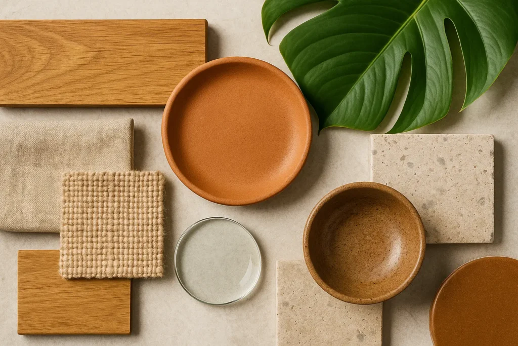 Matériaux et accessoires pour une décoration Feng Shui réussie