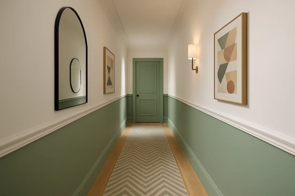 Peindre un couloir étroit : Nos astuces peinture pour mettre en valeur votre couloir