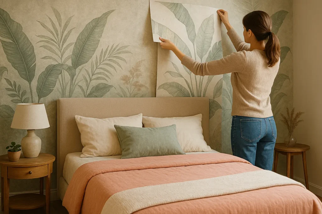Pourquoi choisir un papier peint pour sublimer votre chambre adulte