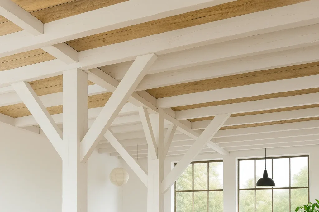 Quelles peintures choisir pour peindre des poutres en bois sans poncer