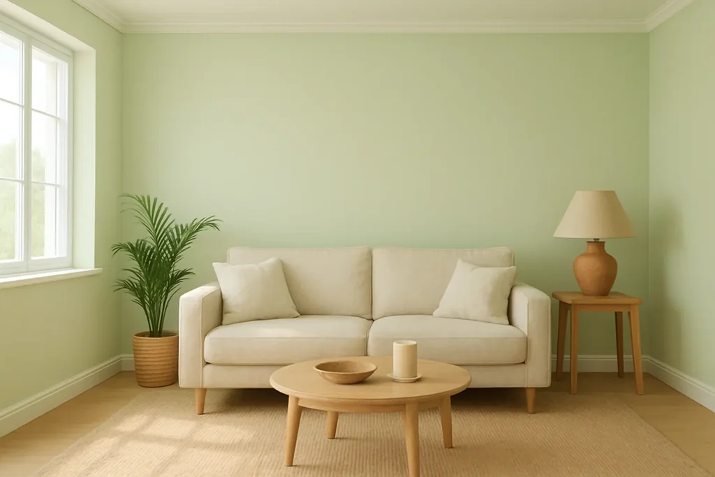 couleur vert amande claire