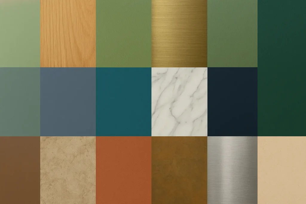 couleurs tendance cuisine 2025