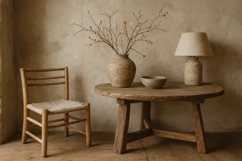 le fondement du style wabi-sabi