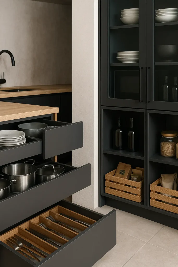 rangement tendance cuisine 2025