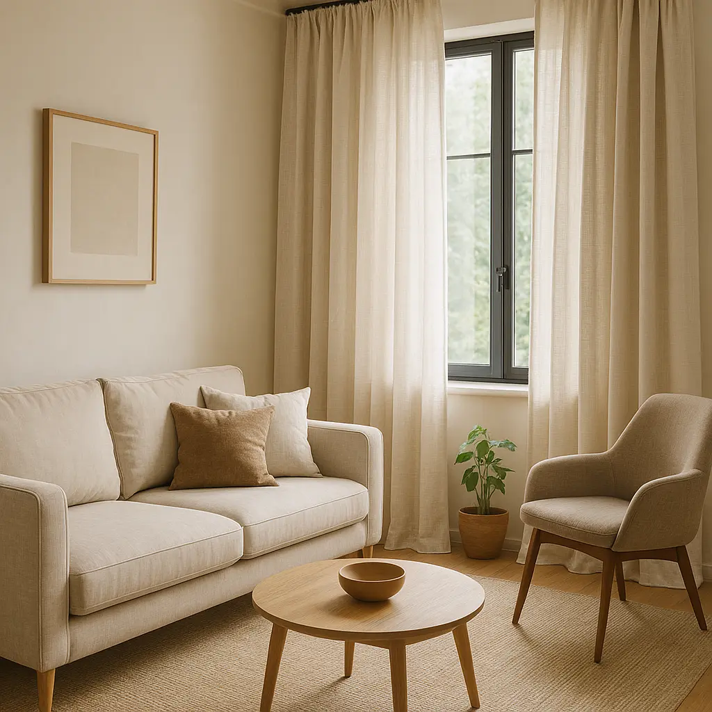 tendance rideaux 2025 le lin