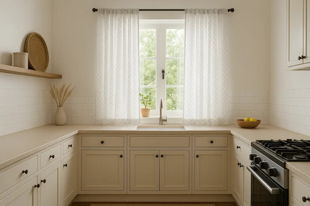 tendance rideaux cuisine