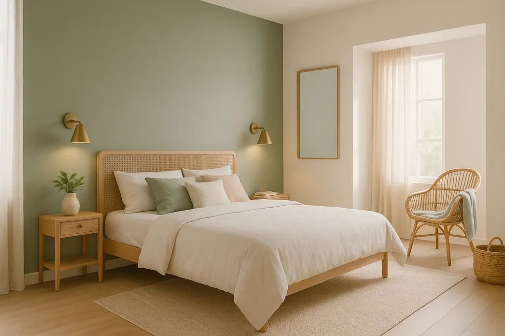 Aménager une petite chambre en jouant sur les couleurs et matériaux