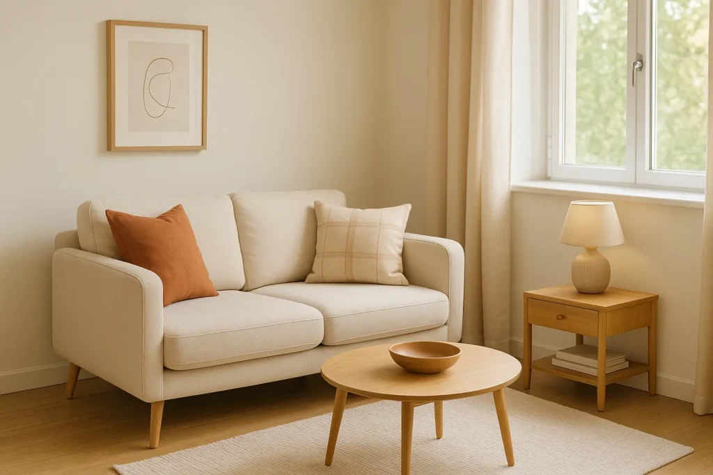 Choisir le canapé idéal pour un petit salon de 10m²