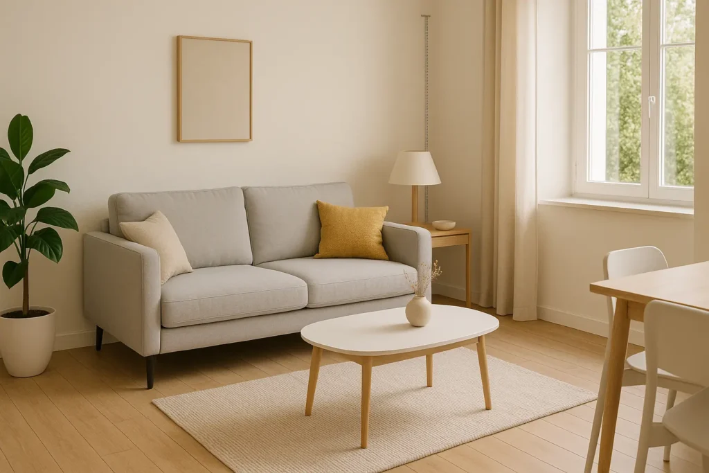 Comment composer avec un salon de 20m2