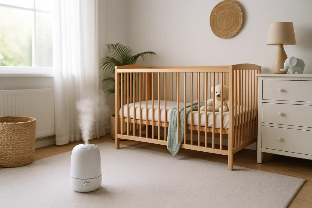 Comment humidifer une chambre bébé ou enfant ?