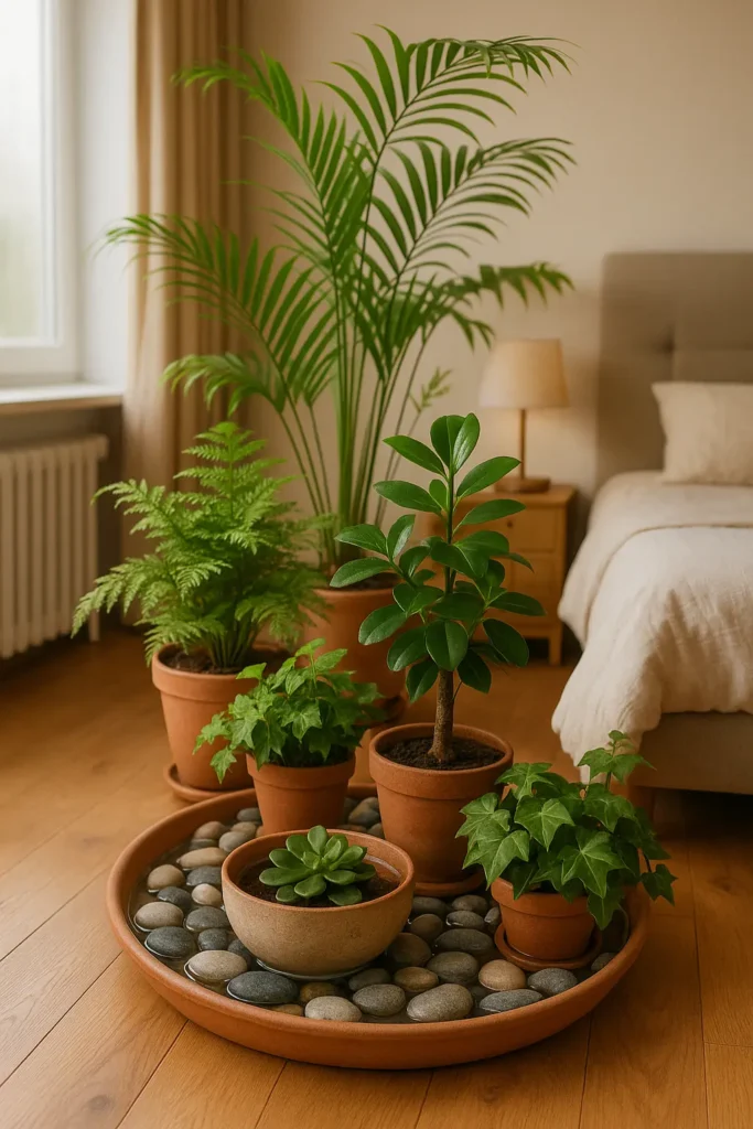 Comment humidifier une chambre rapidement de manière naturelle