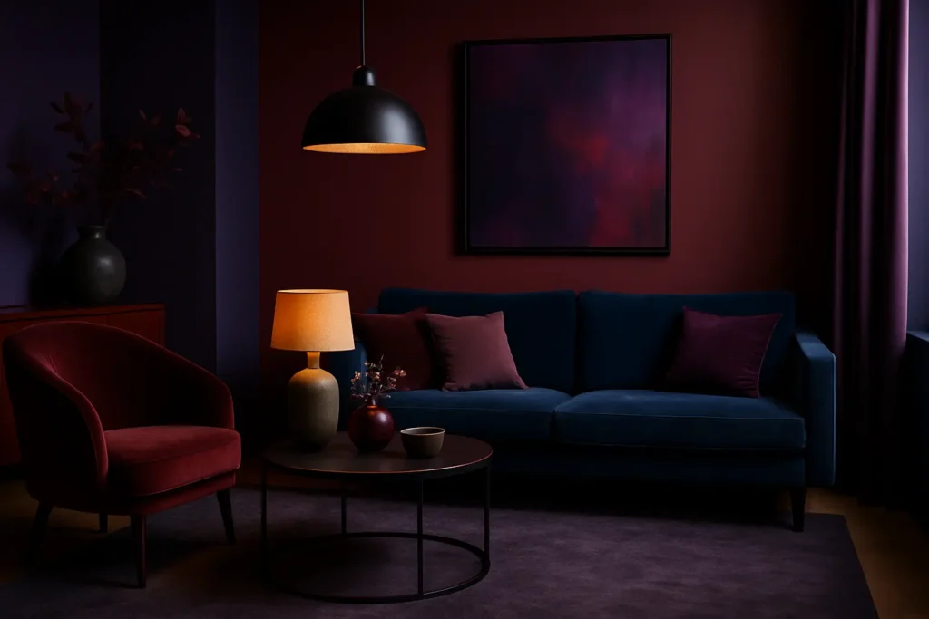Des couleurs profondes pour des intérieurs audacieux