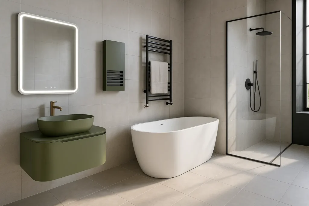 Innovations et équipements pour compléter la déco de vore salle de bain