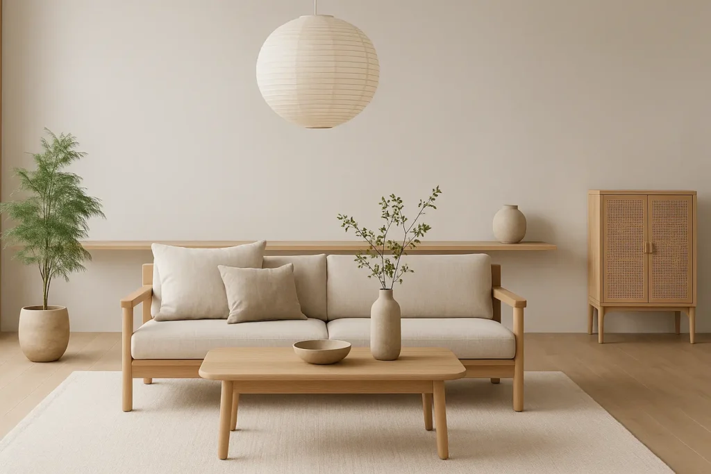 Le Style japandi comment adopter cette décoration minimaliste, zen et intemporelle