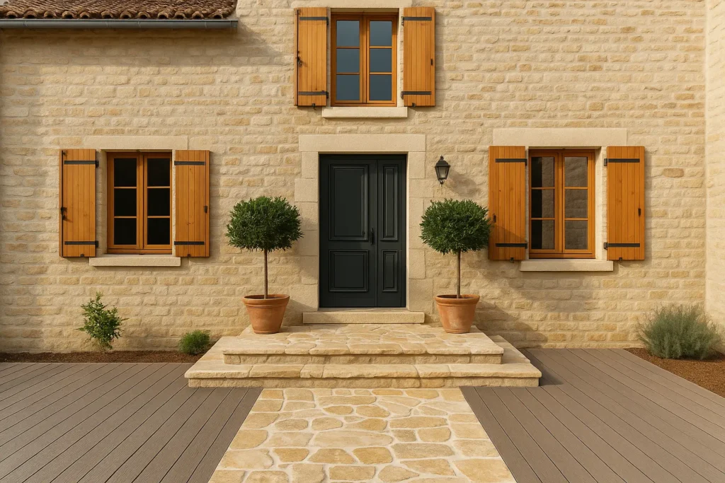 Les revêtements incontournables pour sublimer l'entrée extérieure de votre maison