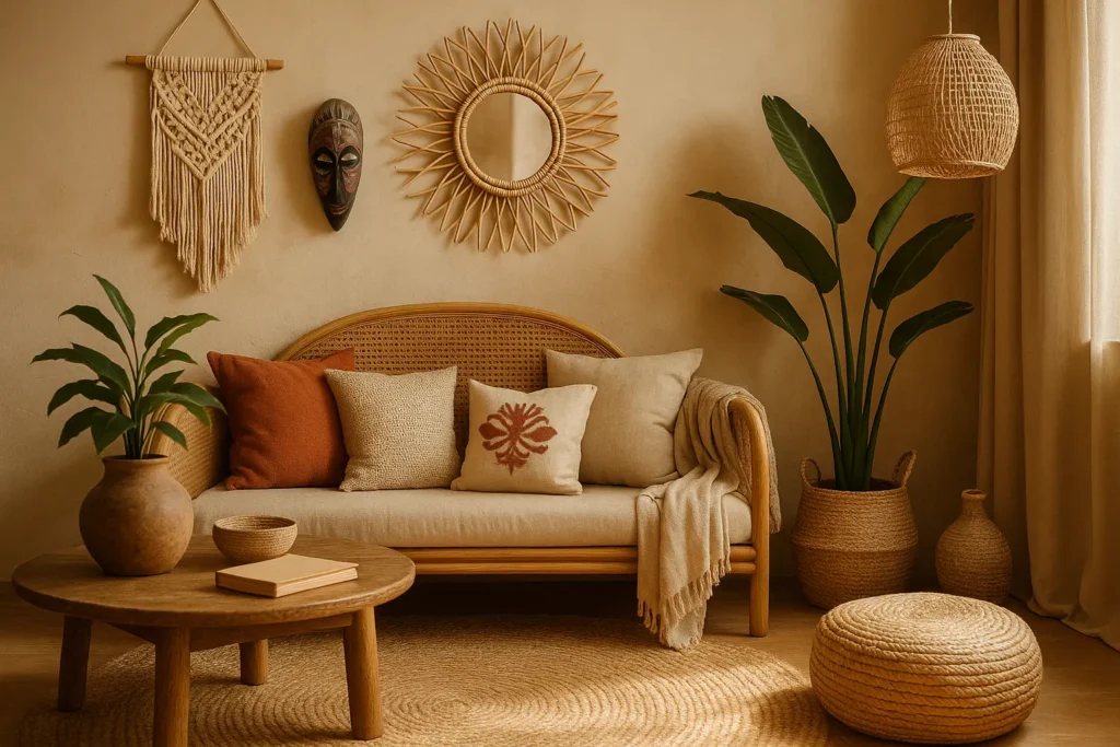 Les valeurs et l'esprit du style déco bohème chic