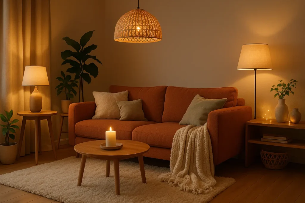 Salon cocooning cosy idées déco pour créer une ambiance cosy et chaleureuse